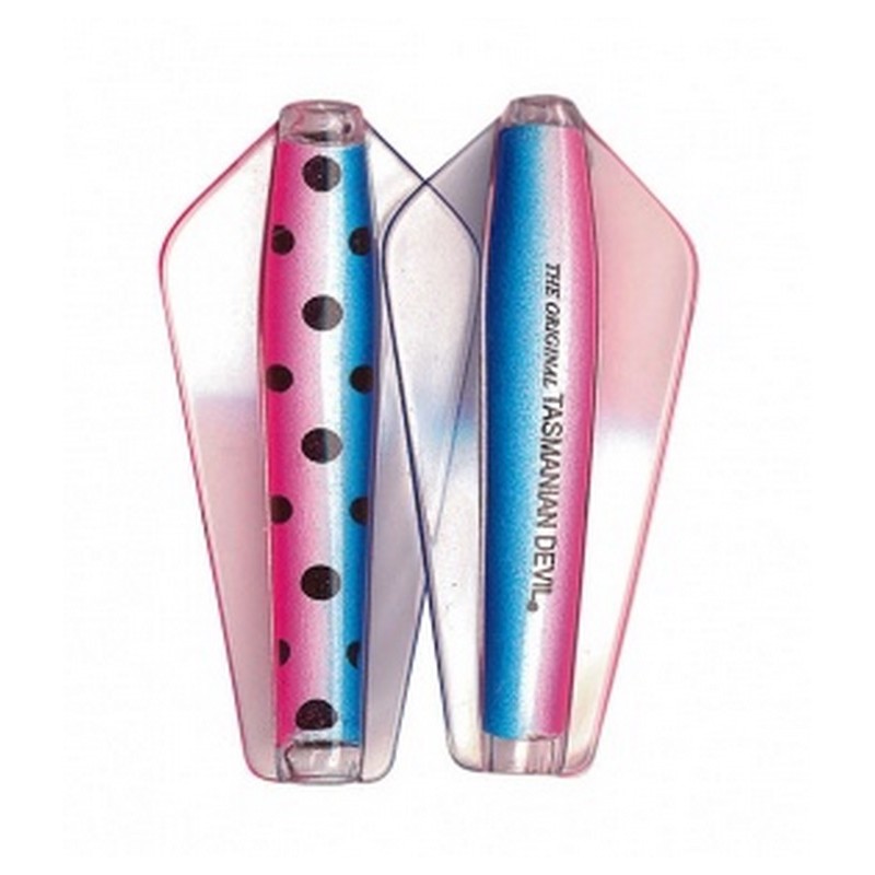 Przynęta Tasmanian Devil - kolor 450 - Spotted Rainbow UV