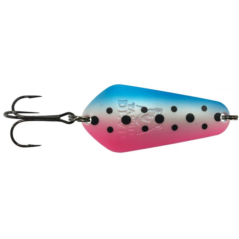 Wahadłówka Tasmanian Devil, kolor 02, Rainbow Trout UV